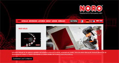 Desktop Screenshot of noro-rohre.de